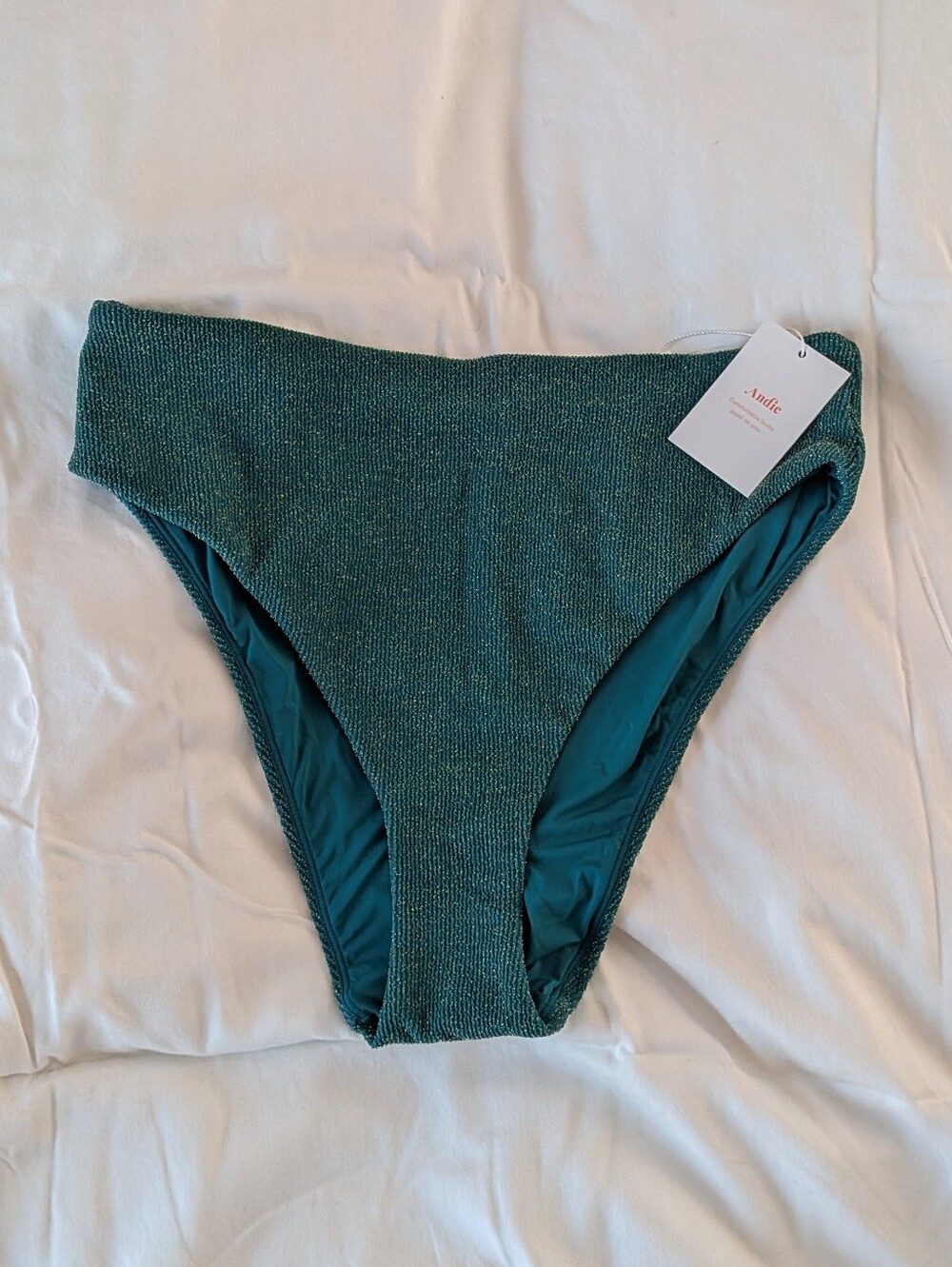 Andie 90s High Waist Bikini Bottoms